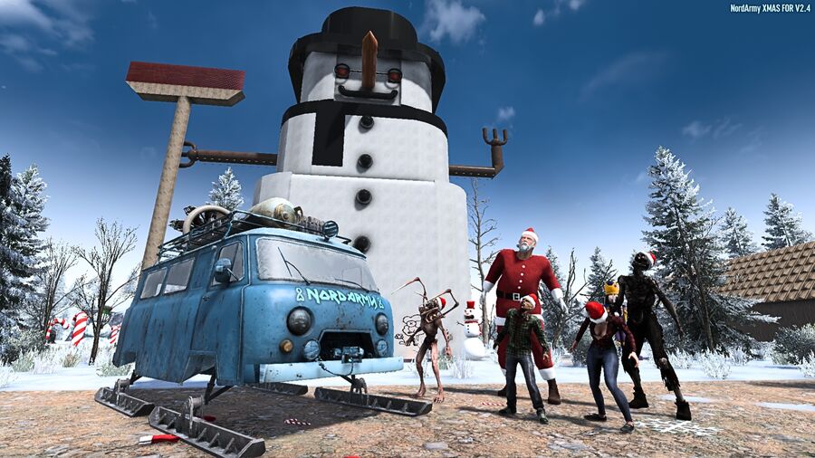 NordArmy Xmas Update snow scene