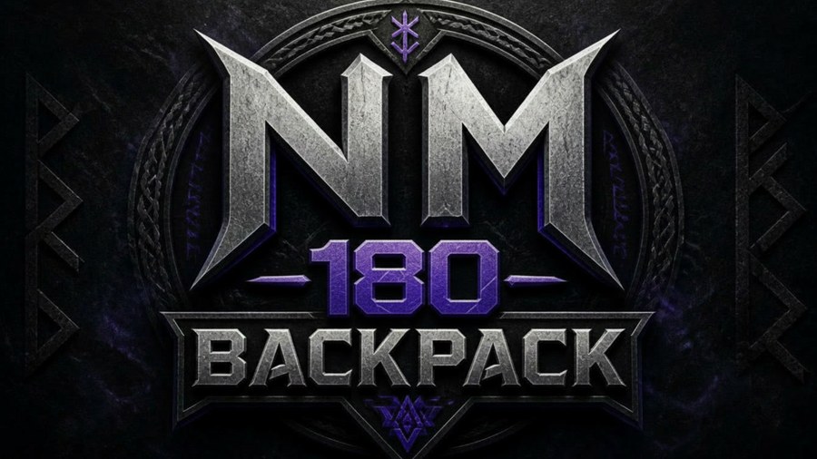 NM 180 Backpack logo